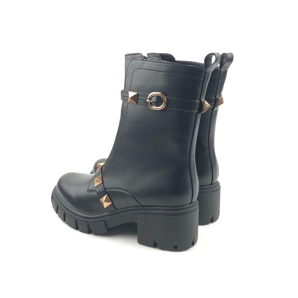 Cape Robbin | Yuri Lug Sole Moto Boots - Picture 7 of 13